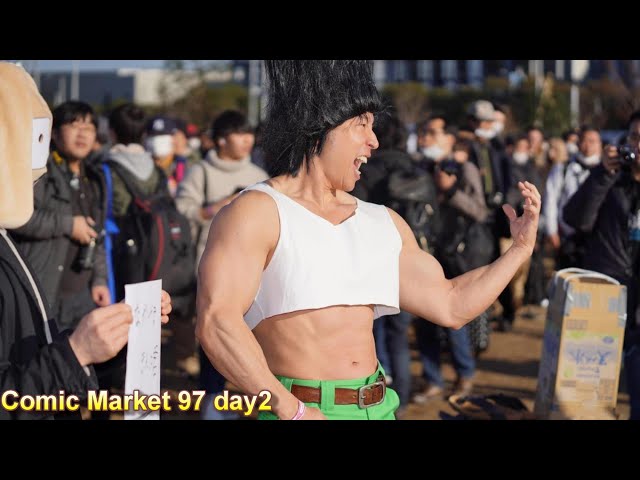 コミケ97 comic market 97 cosplay なかやまきんに君